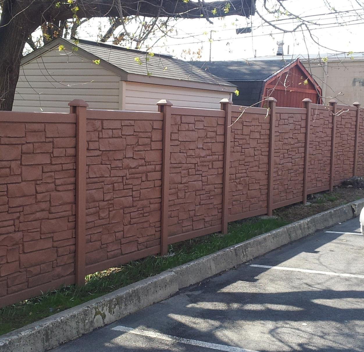 SimTek Composite Fence - Fences by All Type Fence