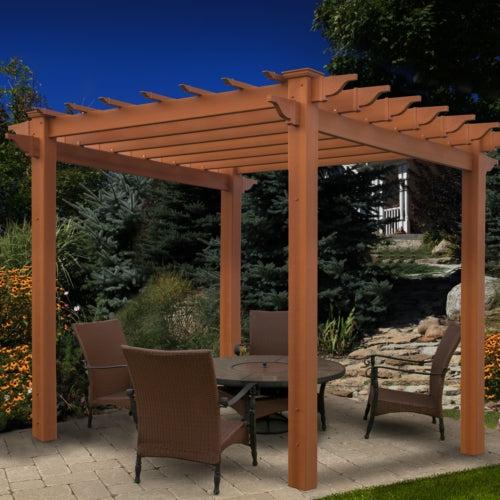 Pergolas, a Pergolas from All Type Fence: VA84044_Lakewood_Pergola_Lifestyle2_7500x5000_500x500_acf_cropped-1